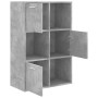 Gray plywood storage cabinet 60x29.5x90 cm by vidaXL, Bookcases and shelves - Ref: Foro24-801138, Price: 62,99 €, Discount: %