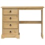 Corona dressing table solid pine wood 104x47x75 cm by vidaXL, Desks - Ref: Foro24-4005684, Price: 140,24 €, Discount: %