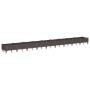 Planter with pegs PP brown 362.5x42.5x28.5 cm by vidaXL, Pots and planters - Ref: Foro24-368021, Price: 94,20 €, Discount: %