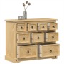 Corona chest of drawers solid pine wood 103x46x83 cm by vidaXL, Storage trunks - Ref: Foro24-4005678, Price: 211,99 €, Discou...