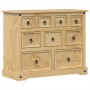 Corona chest of drawers solid pine wood 103x46x83 cm by vidaXL, Storage trunks - Ref: Foro24-4005678, Price: 211,99 €, Discou...