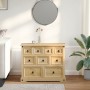 Corona chest of drawers solid pine wood 103x46x83 cm by vidaXL, Storage trunks - Ref: Foro24-4005678, Price: 211,99 €, Discou...