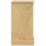 Cómoda cajonera Corona madera maciza de pino 103x46x83 cm de vidaXL, Baúles de almacenamiento - Ref: Foro24-4005678, Precio: ...