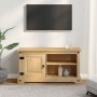 Corona TV cabinet solid pine wood 100x37x52 cm by vidaXL, TV Furniture - Ref: Foro24-4005667, Price: 104,23 €, Discount: %