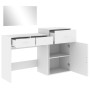 White Engineered Wood 3-Piece Vanity Set by vidaXL, Bedroom furniture sets - Ref: Foro24-3276518, Price: 155,70 €, Discount: %