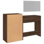 Oak Brown Engineered Wood 3-Piece Vanity Set by vidaXL, Bedroom furniture sets - Ref: Foro24-3276524, Price: 173,99 €, Discou...