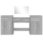 Sonoma Gray Engineered Wood 4-Piece Vanity Set by vidaXL, Bedroom furniture sets - Ref: Foro24-3276530, Price: 245,88 €, Disc...