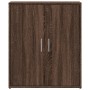 Aparador de madera de ingeniería 2 uds marrón roble 60x31x70 cm de vidaXL, Aparadores - Ref: Foro24-3276545, Precio: 118,66 €...