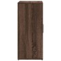 Aparador de madera de ingeniería 2 uds marrón roble 60x31x70 cm de vidaXL, Aparadores - Ref: Foro24-3276545, Precio: 118,66 €...