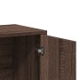 Aparador de madera de ingeniería 2 uds marrón roble 60x31x70 cm de vidaXL, Aparadores - Ref: Foro24-3276545, Precio: 118,66 €...