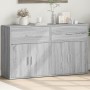 Engineered wood sideboard 2 pcs Sonoma gray 60x31x70 cm by vidaXL, Sideboards - Ref: Foro24-3276551, Price: 132,99 €, Discoun...