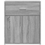 Aparador de madera de ingeniería 2 uds gris Sonoma 60x31x70 cm de vidaXL, Aparadores - Ref: Foro24-3276551, Precio: 139,05 €,...