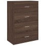 Sideboards 2 pcs oak brown engineered wood 60x31x84 cm by vidaXL, Sideboards - Ref: Foro24-3276587, Price: 169,63 €, Discount: %