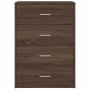 Sideboards 2 pcs oak brown engineered wood 60x31x84 cm by vidaXL, Sideboards - Ref: Foro24-3276587, Price: 169,63 €, Discount: %