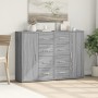 Aparadores 2 uds madera de ingeniería gris Sonoma 60x31x84 cm de vidaXL, Aparadores - Ref: Foro24-3276593, Precio: 203,38 €, ...