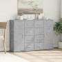 Sideboards 2 pcs concrete gray engineered wood 60x31x84 cm by vidaXL, Sideboards - Ref: Foro24-3276591, Price: 205,28 €, Disc...