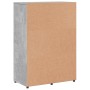 Aparadores 2 uds madera de ingeniería gris hormigón 60x31x84 cm de vidaXL, Aparadores - Ref: Foro24-3276591, Precio: 204,76 €...