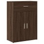 Aparadores 2 uds madera de ingeniería marrón roble 60x30x84 cm de vidaXL, Aparadores - Ref: Foro24-3276601, Precio: 142,99 €,...