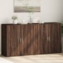 Sideboards 2 pcs oak brown engineered wood 79x38x80 cm by vidaXL, Sideboards - Ref: Foro24-3276608, Price: 167,72 €, Discount: %