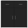 Sideboards 2 Einheiten, schwarzes Holzwerkstoff, 79 x 38 x 80 cm von vidaXL, Sideboards - Ref: Foro24-3276617, Preis: 199,00 ...