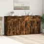 Sideboards 2 pcs engineered wood smoked oak 79x38x80 cm by vidaXL, Sideboards - Ref: Foro24-3276620, Price: 186,10 €, Discoun...