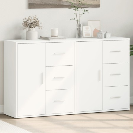 Sideboard aus Holzwerkstoff, 2 Stück, weiß, 60 x 31 x 70 cm von vidaXL, Sideboards - Ref: Foro24-3276553, Preis: 145,89 €, Ra...