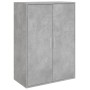 Aparadores 2 uds madera de ingeniería gris hormigón 60x31x84 cm de vidaXL, Aparadores - Ref: Foro24-3276570, Precio: 148,29 €...