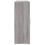 Aparadores 3 uds madera de ingeniería gris Sonoma 60x31x84 cm de vidaXL, Aparadores - Ref: Foro24-3276579, Precio: 237,29 €, ...