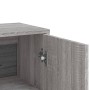 Aparadores 3 uds madera de ingeniería gris Sonoma 60x31x84 cm de vidaXL, Aparadores - Ref: Foro24-3276579, Precio: 237,29 €, ...