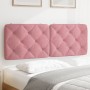 Cabecero de cama acolchado terciopelo rosa 120 cm de vidaXL, Cabeceros y pies de cama - Ref: Foro24-374725, Precio: 61,50 €, ...