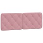 Pink velvet padded headboard 120 cm by vidaXL, Headboards and footboards - Ref: Foro24-374725, Price: 61,99 €, Discount: %