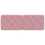 Pink velvet padded headboard 120 cm by vidaXL, Headboards and footboards - Ref: Foro24-374725, Price: 61,99 €, Discount: %