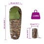 Camping-Mumienschlafsack für Erwachsene, 3 Jahreszeiten von vidaXL, Schlafsack - Ref: Foro24-94477, Preis: 37,78 €, Rabatt: %