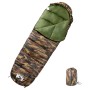 Camping-Mumienschlafsack für Erwachsene, 3 Jahreszeiten von vidaXL, Schlafsack - Ref: Foro24-94505, Preis: 33,25 €, Rabatt: %