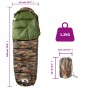 Camping-Mumienschlafsack für Erwachsene, 3 Jahreszeiten von vidaXL, Schlafsack - Ref: Foro24-94513, Preis: 27,38 €, Rabatt: %