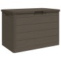 Chest for brown polypropylene cushions 77.5x44.5x53 cm by vidaXL, Outdoor storage boxes - Ref: Foro24-366604, Price: 54,90 €,...