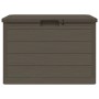 Chest for brown polypropylene cushions 77.5x44.5x53 cm by vidaXL, Outdoor storage boxes - Ref: Foro24-366604, Price: 54,90 €,...