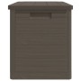 Chest for brown polypropylene cushions 77.5x44.5x53 cm by vidaXL, Outdoor storage boxes - Ref: Foro24-366604, Price: 54,90 €,...