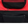 Pet Fahrradanhänger Kinderwagen 2 in 1 Rot Schwarz von vidaXL, Kinderwagen für Haustiere - Ref: Foro24-92437, Preis: 111,51 €...