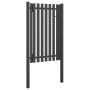 Anthracite grey steel garden fence gate 1x2 cm by vidaXL, garden gates - Ref: Foro24-146330, Price: 206,47 €, Discount: %