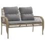 Garden sofa set with cushions 4 pieces beige synthetic rattan by vidaXL, Garden sets - Ref: Foro24-368731, Price: 351,42 €, D...