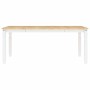 Corona dining table solid white pine wood 180x90x75 cm by vidaXL, Kitchen and dining tables - Ref: Foro24-4005722, Price: 246...