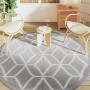 Gray PP outdoor rug Ø200 cm by vidaXL, Outdoor protectors - Ref: Foro24-368468, Price: 39,08 €, Discount: %