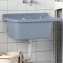 Fregadero lavabo de pared resina gris 60x40x28 cm de vidaXL, Fregaderos - Ref: Foro24-4002798, Precio: 86,90 €, Descuento: %