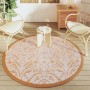 Orange and white PP outdoor rug Ø160 cm by vidaXL, Outdoor protectors - Ref: Foro24-368507, Price: 28,96 €, Discount: %