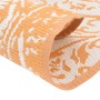 Alfombra de exterior PP naranja y blanco Ø160 cm de vidaXL, Protectores para exterior - Ref: Foro24-368507, Precio: 28,96 €, ...