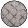 Brown PP outdoor rug Ø200 cm by vidaXL, Outdoor protectors - Ref: Foro24-368480, Price: 31,88 €, Discount: %