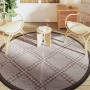 Brown PP outdoor rug Ø200 cm by vidaXL, Outdoor protectors - Ref: Foro24-368480, Price: 31,88 €, Discount: %