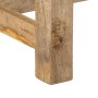 Esstisch aus massivem Mangoholz, 140 x 70 x 75 cm von vidaXL, Küchen- und Esstische - Ref: Foro24-358947, Preis: 300,21 €, Ra...