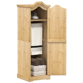 Corona wardrobe solid pine wood 55x52x170 cm by vidaXL, Wardrobes - Ref: Foro24-4002764, Price: 167,78 €, Discount: %